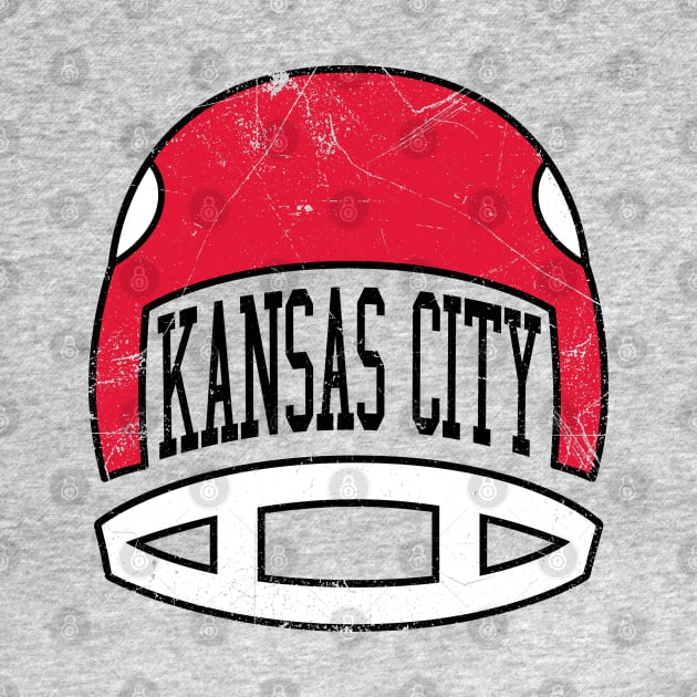 Kansas City Retro Helmet - White by KFig21